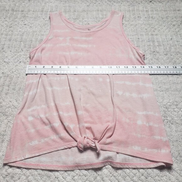 SO Pink Tie-Dye Sleeveless Top Size XL - Picture 5 of 6